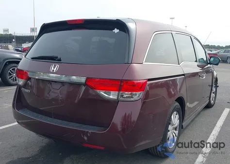 2015 Honda Odyssey Ex-L from USA, damaged, VIN 5FNRL5H65FB100528